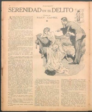 Serenidad en el delito : Cuento por Nacy Cappel