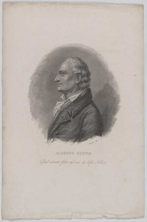 Bildnis des Alberto Fortis