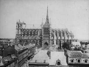 Amiens, Kathedrale, Ansicht von Süden