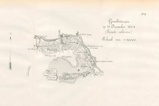 No. 5. Gevechtsterrein op 31 December 1874 (tweede colonne)