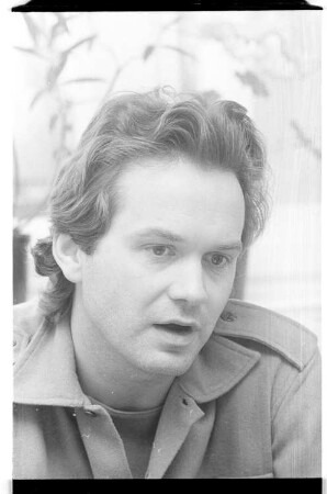 Kleinbildnegativ: Klaus Hoffmann, 1980