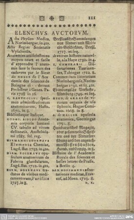 Elenchus Auctorum