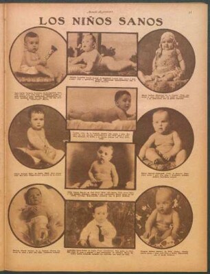 Los niños sanos [Fotografías]