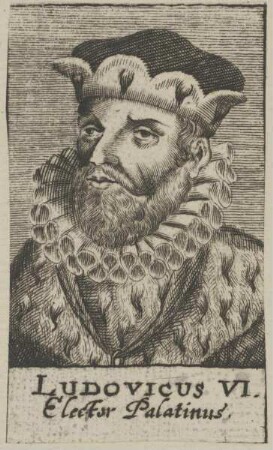 Bildnis des Ludovicus VI., Kurfürst von Pfalz