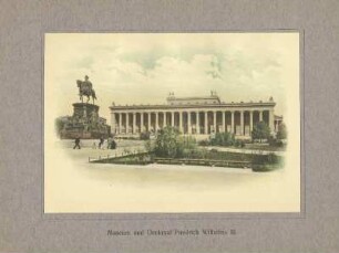 Nationalgalerie und Denkmal Friedrich Wilhelms IV