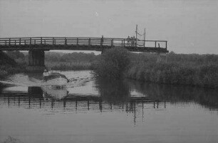 Fährhaus Rothenhusen: abgebrochene Brücke, von unten