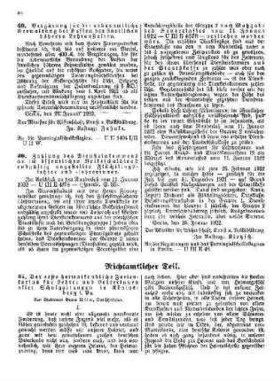 Der erste heimatkundliche Ferienkursus für Lehrer und Lehrerinnen aller Schulgattungen in Königsberg i. Pr. : [Nichtamtlicher Teil]