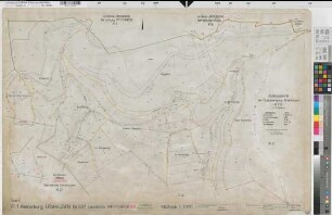 Schönholthausen (Finnentrop), Flurbereinigung Rönkhausen, Bl. 1 Zuteilungskarte Lenhausen Flur 1