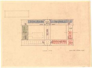 Döllgast, Hans; München; Bayerische Staatsbibliothek - Grundriss OG