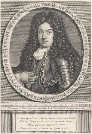 Bildnis des Pierre second Roy de Portugal