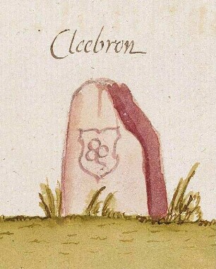 Cleebronn HN (Stromberger Forst, Marksteinzeichen II)
