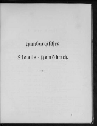 Hamburgisches Staats-Handbuch.