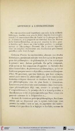 Appendice a l´introduction