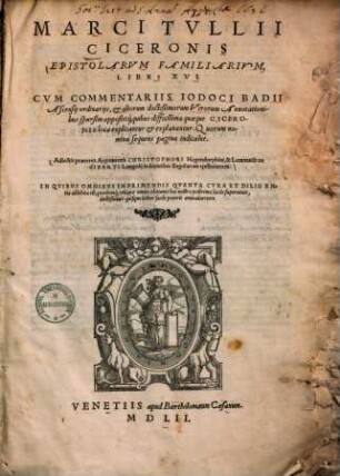 Epistolarum familiarium libri XVI