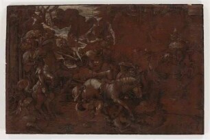 Federzeichnung mit Dürer-Monogramm, Anfang 16. Jahrhundert