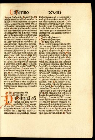 De Circumcisione domini Sermo .XVIII.