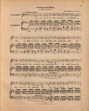 Aus dem "Liederbuch eines Malers" : von Reinick ... ; op. 36