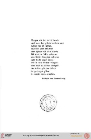 Heft 154: Studien zur deutschen Kunstgeschichte: Die Anfänge der deutschen Landschaftsmalerei im XIV. und XV. Jahrhundert