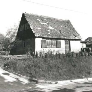 Colditz-Hohnbach, Geithainer Straße 34. Wohnhaus (M. 19. Jh.). Straßenansicht