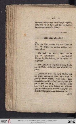 Neuntes Kapitel