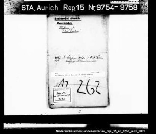 Die Sägemühle des W.J. Sparringa in Petkumer Hammrich