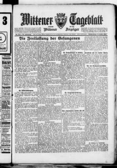 Wittener Tageblatt : verbunden mit der Annener Zeitung