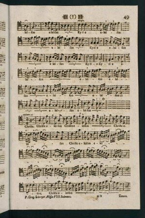 49-57, Missa VII.