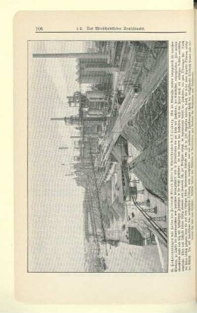 Hochofenanlagen mit Hafen der Friedrich-Alfred-Hütte in Rheinhausen bei Duisburg