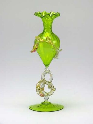 Zierglas "à la facon de Venise"