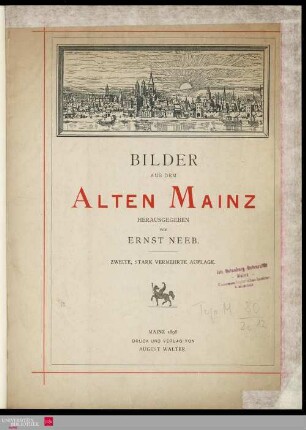 Bilder aus dem alten Mainz