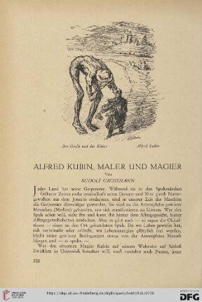 16: Alfred Kubin, Maler und Magier