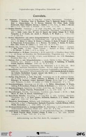 Convolute (Nr. 509-545)