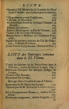 Oeuvres Diverses Du Sr. Boileau Despreaux : Avec Le Traité Du Sublime, Ou Du Merveilleux Dans Le Discours. 1