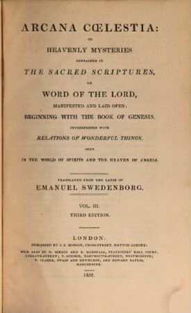 Works, 3. - 3. ed. - 1832