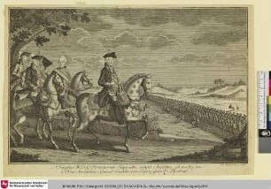 [Joseph II., Kaiser des Heiligen Römischen Reiches zu Pferde]