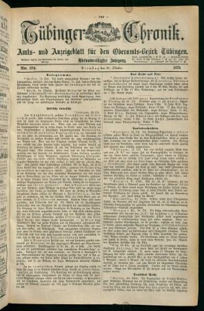 21. Oktober (Nro. 234) - 26. Oktober (Nro. 239)