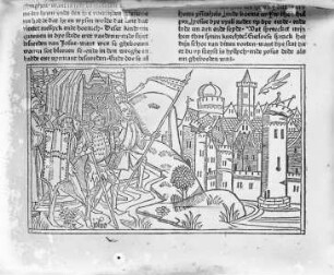 Biblische Geschichten mit Holzschnitten — Joshua zieht mit den Israeliten um Jericho