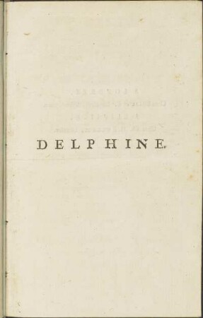 Tome Second: Delphine