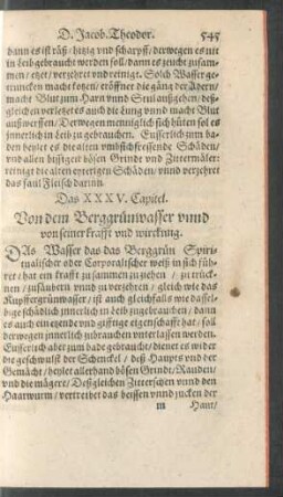 Das XXXV. Capitel.