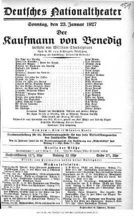 Der Kaufmann von Venedig