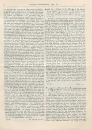 82-83 [Rezension] SrawleyJames Herbert, James Herbert, The catechetical oration of Gregory of Nyssa