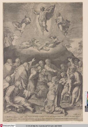 [Die Verklärung Jesu am Berg Tabor; The Transfiguration at Mount Thabor; Mt. 17, 1-13]