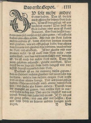 Das erste Gepot.