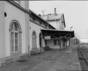 Frohburg Bahnhof, Empfangsgeb.