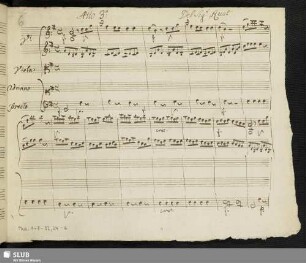 Adriano in Siria. Excerpts - Mus.1-F-82,24-6 : Excerpts; S, orch, bc