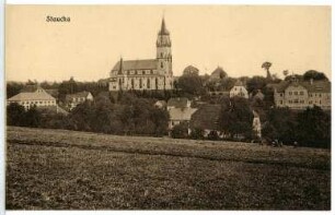 Staucha. Blick auf Staucha