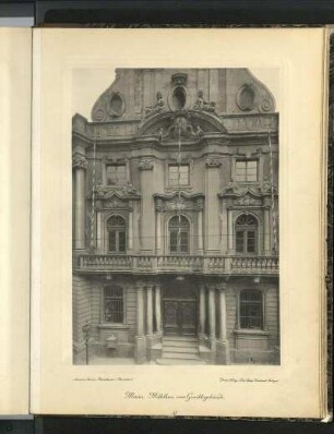 Mainz. Mittelbau vom Gerichtsgebäude