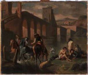 Der Ponte Molle in Rom