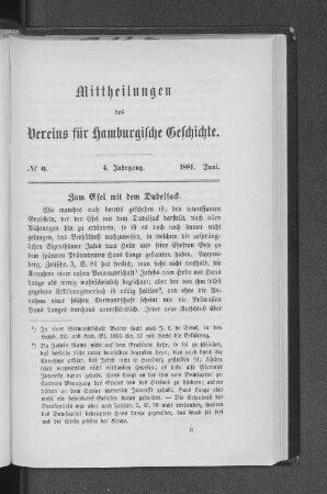 No. 6, 1881. Juni.