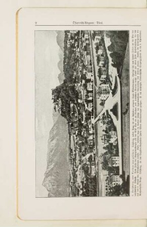 2. Salzburg, von Norden aus gesehen